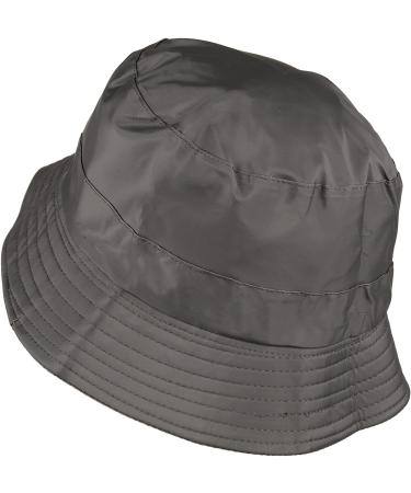 Toutacoo Bucket Rain Hat - Nylon Look 04 Grey, Size L - Buy Online on GoSupps.com