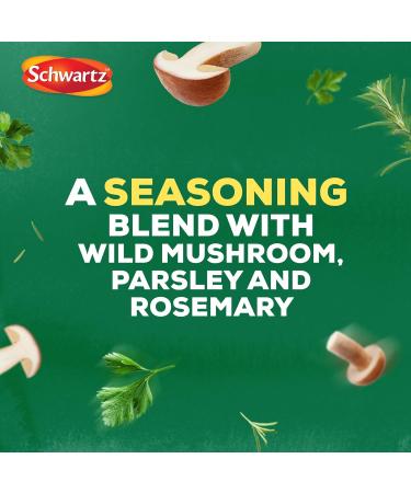 Schwartz x Bella Italia Pollo Funghi Creamy Chicken & Wild Mushroom Rigatoni Recipe Mix 30g - Buy Online on GoSupps.com