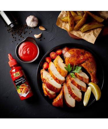 Buy Real Thai Sriracha Extra Hot Chili Sauce - Pack of 2 (430 ml each) - International Shipping Available - Buy Online on GoSupps.com