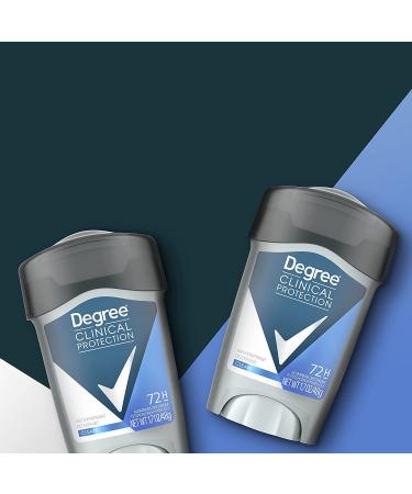 Degree Men Antiperspirant Deodorant Clean 72-Hour Sweat & Odor Protection 1.7 oz (Pack of 1) - Buy Online on GoSupps.com