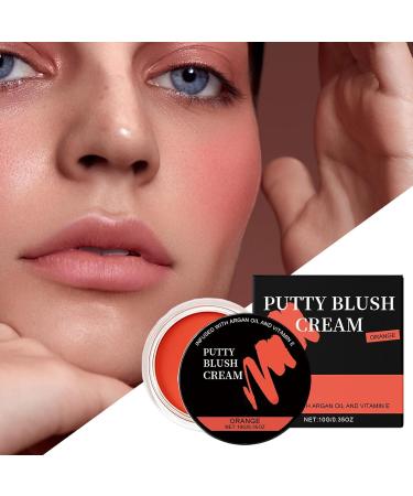  Holdes Cream blush long-lasting natural moisturizing care | Versatile cream blush makeup | Women Girls Mature Oily Skin Dates Daily Use Travel Parties Commute Sports - Buy Online on GoSupps.com