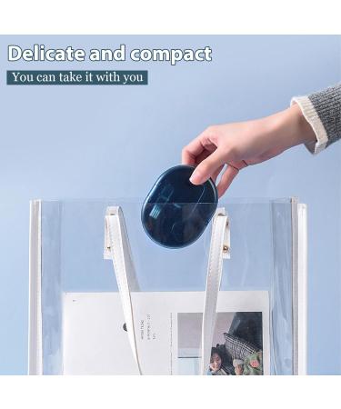 Vnklomes Sustainable Denture Box with Mirror - Braces & Prosthetic Storage Solution - Buy Online on GoSupps.com