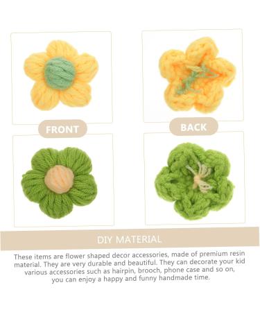 TEHAUX 30 Pcs Hairpin Accessories Ornament Floral Patches Handmade Diy Accessories Toddler Do It Yourself - Buy Online on GoSupps.com