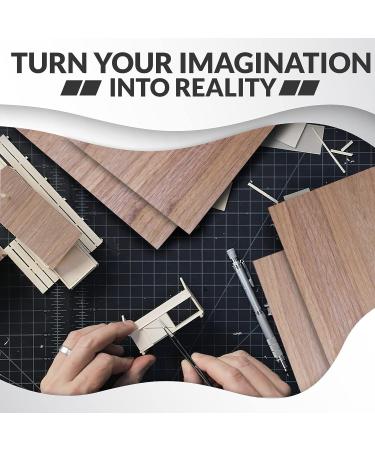 Walnut Plywood Sheets for Crafts 1/8 inch 3mm Plywood Sheets for Laser Cutting Wood Burning Architectural Models Drawing - 6 Pack Walnut Wood Sheets 12 x 12 inch (SS Custom Products) 1/8'' x 12'' x 12'' Walnut - Buy Online on GoSupps.com