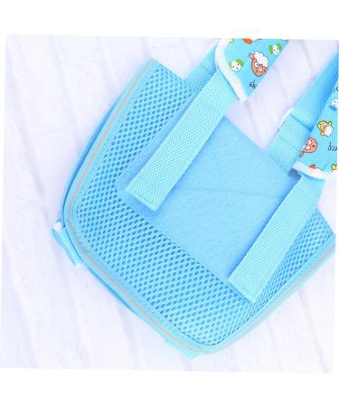 Breathable Arm Sling for Toddlers | Kids Support Brace for Broken Arms | Adjustable Shoulder Holder - M Blue - Buy Online on GoSupps.com