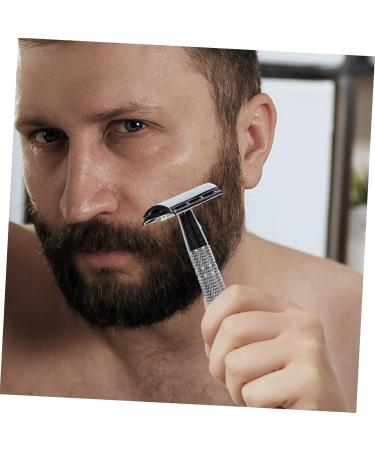 FOMIYES Vintage Beard Shaver & Eyebrow Trimmer for Men - 1 Set Aluminum Face Shaver & Beard Cutter - Buy Online on GoSupps.com