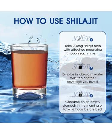 Pure Himalayas Shilajit Resin - Organic Energy & Immunity Support - Maximum Potency with 85+ Trace Minerals & Fulvic Acid - Natural Shilajit from Authentic Tibet Himalayas Source - 5g 25 Servings - Buy Online on GoSupps.com