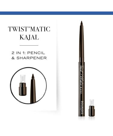 Bourjois Twist Matic Kajal 02 Brown WOud | Buy Internationally | Best Eye Makeup Pencil - Buy Online on GoSupps.com
