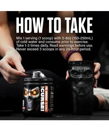 JNX SPORTS The Curse! Pre Workout Powder - Cherry Limeade - 30 Servings - Buy Online on GoSupps.com