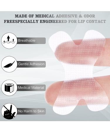 Mouth Tape for Sleeping 90 Pcs - Stop Snoring & Improve Nasal Breathing | Gentle Transparent Strips for Pain-Free Removal - 2023 New Sleep Aid - Buy Online on GoSupps.com