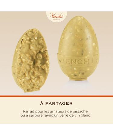 Venchi - uf Mignon au Chocolat la Pistache Sal e 70 Gr avec de gros clats de Pistaches Torr fi es Sans Gluten Collection de P ques Venchi Id e Cadeau - Buy Online on GoSupps.com
