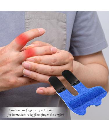Buy Finger Support Strap | Finger Splint & Protective Sleeve for Optimal Finger Protection - International Shipping Available - Buy Online on GoSupps.com