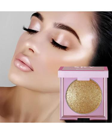 Highlighter Powder - 8g Smudge Proof Face Shining Highlighting Powder Women Brightening Face Cosmetics for Eyelids Lips Cheekbones Long Wear Highlighter for Mom Wife Sritob #07 - Buy Online on GoSupps.com