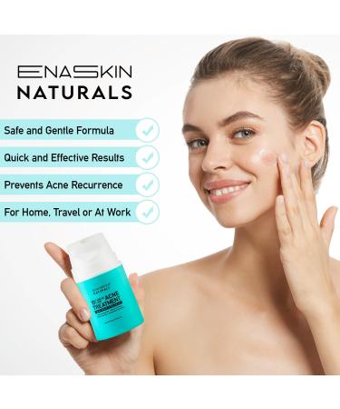 Acne Gel for Cystic & Hormonal Treatment | Max Strength Salicylic & Azelaic Acid | Blemish Remover for Face Body & Back | Pimple Cream for Teens & Adults | 1.7 oz (50 ml - Buy Online on GoSupps.com