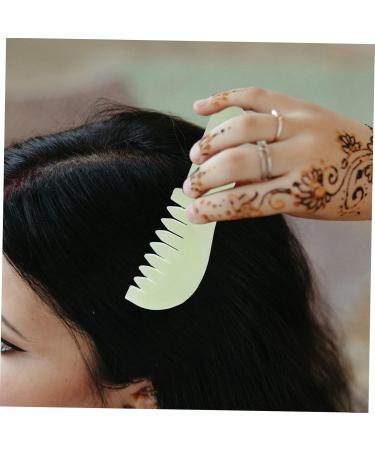 Frcolor Jade Kamm Face & Neck Massage Device - Premium Gua Sha Tools for Relaxation & Wellness - Buy Online on GoSupps.com