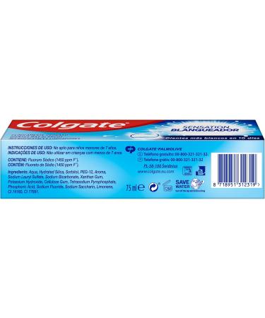 Sensation White Toothpaste 75ml - Buy Online on GoSupps.com