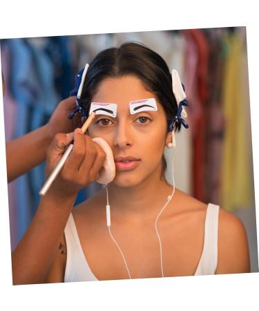 Beavorty Eyebrow Pencil 144 pcs for Template Kit Eyebrow Women Templates Card Stencil Reusable Shaper Disposable Girls 8.5x8.5cmx2pcs As Shownx2pcs - Buy Online on GoSupps.com
