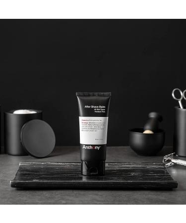 Anthony Men's After Shave Balm 3 Fl Oz - Cooling Lotion with Vitamins A, C & E, Aloe Vera - Soothes & Moisturizes Skin - Buy Online on GoSupps.com