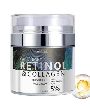 Pure Retinol Cream Wrinkle Cream Retinol Cream For Face Anti Aging Moisturizer With Hyaluronic Acid & Collagen Retinol Face Moisturizer For Firm Skin Anti-Aging & Fade Wrinkles 50 ml - Buy Online on GoSupps.com