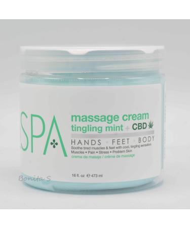 BCL SPA Massage Cream 473ml CBD