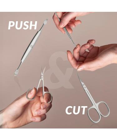 marQus Solingen Germany 5 Piece Manicure set travel manicure kit nail kit for women and men (1. Black) - Buy Online on GoSupps.com