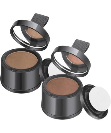 2Pcs Root Touch Up Powder Windproof & Sweatproof Hairline Powder for Women & Wen Natural Stain-Proof Hair Loss Concealer Hairline Powder for Thinning Hairline Coffee & Light Coffee Coffee Light Coffee - Buy Online on GoSupps.com