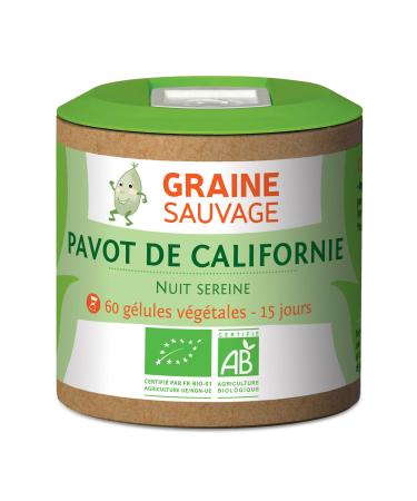 Wild Seed California Poppy Organic 60 Capsules