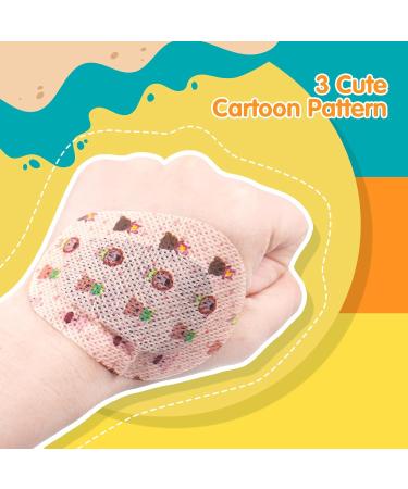 180pcs Kids Adhesive Eye Patches - Cute Disposable Eye Pads for Amblyopia & Lazy Eye | 3 Designs - Buy Online on GoSupps.com