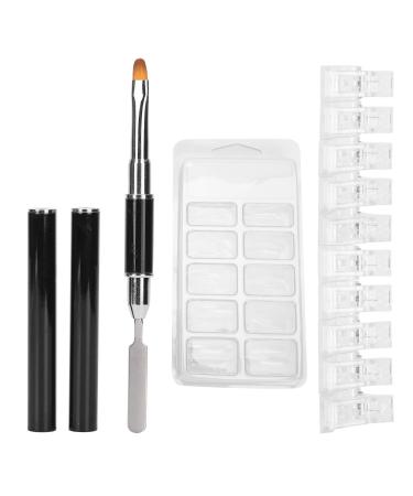 Pokerty9 Nail Art Tips Nail Art Fixing Clamp Easy To Use ABS DIY Nail Art for Nail Salons Nail Art Nail Shops