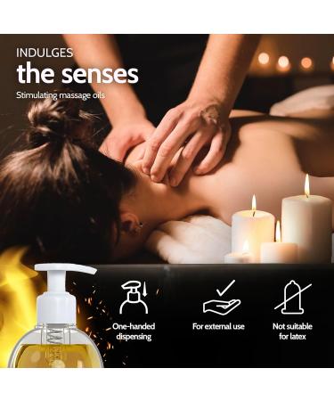 Vibratissimo Hot Moments Warming Soothing Massage Oil Erotic Love Oil 1000 ml Hot Moments 1 l (Pack of 1) - Buy Online on GoSupps.com