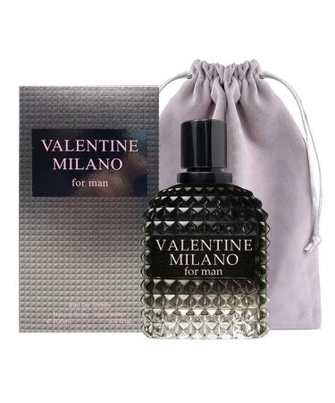 Valentine Milano Cologne for Men Masculine Scent Men's Perfume Daily Used Eau de Toilette 100ML Valentine Milano 3.4 Fl Oz (Pack of 1)