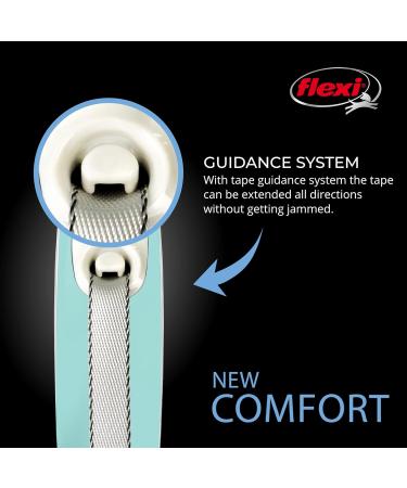 Flexi New Comfort Dog Leash - Ergonomic Durable & Hug-Free for Dogs Up to 11.8kg | 3m X-Small in Blue - Perfect for International Shipping - Buy Online on GoSupps.com