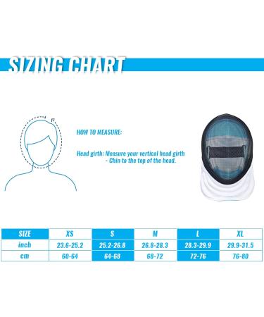 FEFOSAEP Fencing Mask Epee Fencing Mask 350N Helmet with Removable Lining CE Certified Fencing Protective Gear - Black - Small - Buy Online on GoSupps.com