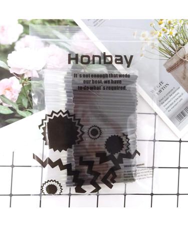 Honbay 100PCS Disposable Eyeliner & Lip Liner Brushes - Makeup Tool (White Fiber Head) - Buy Online on GoSupps.com