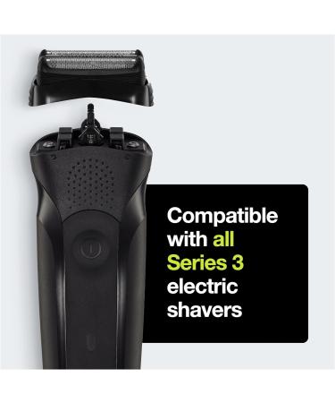 Braun Series 3 Electric Shaver Replacement Head 21B Black - Compatible with All Series 3 Shavers - Buy Online on GoSupps.com