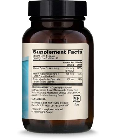 Dr. Mercola Calcium with Vitamins D3 & K2 - 90 Capsules for Strong Bones & Immunity - Buy Online on GoSupps.com