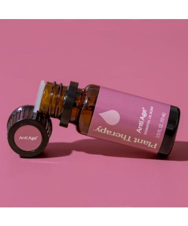 Plant Therapy Anti Age Essential Oil Blend 10 mL (1/3 oz) 100% Pure Undiluted for Fine Lines Wrinkles and Elasticity 0.33 Fl Oz (Pack of 1) - Buy Online on GoSupps.com
