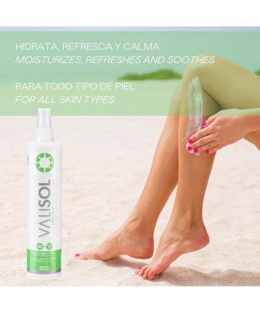 Valisol Solar Aftersun Aloe Vera Spray 300ml - Moisturizes Refreshes & Calms | Best After Sun Care - Buy Online on GoSupps.com