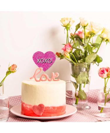 Colorful Valentiens Party Cupcake Topper - Buy Online on GoSupps.com