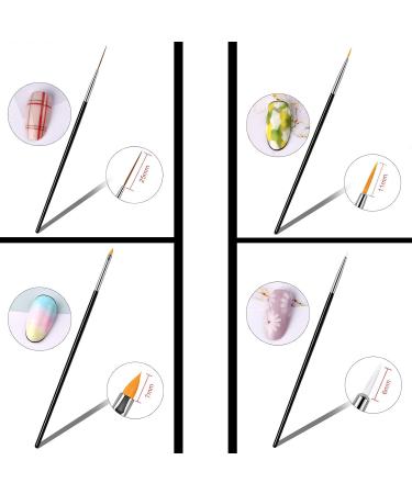 15-Part Multifunctional Painter Brush Set - Watercolor Acrylic & Nail Art Brushes for Detail Painting - Buy Online on GoSupps.com