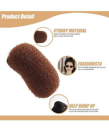 2 Pcs Charming Bump It Up Volume Inserts Hair Comb for Beehive Hair Style - Black and Brown - Buy Online on GoSupps.com