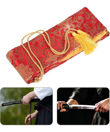 HANABASS Silk Sword Bag - Katana Storage Pouch for Japanese and Chinese Swords - Buy Online on GoSupps.com