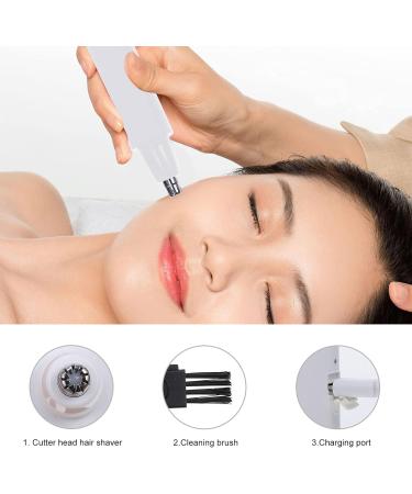 1pc Portable Ear & Nose Hair Trimmer White Nose Hair Remover & Clipper Tool for Personal Grooming - Buy Online on GoSupps.com