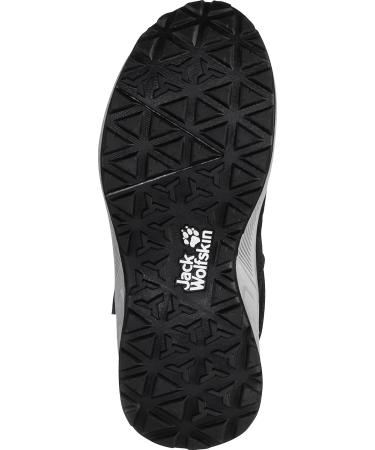 Jack Wolfskin Unisex Kids Woodland Texapore Mid Vc K Walking Shoe - Size 30 EU - Black Grey - International Shipping Available - Buy Online on GoSupps.com
