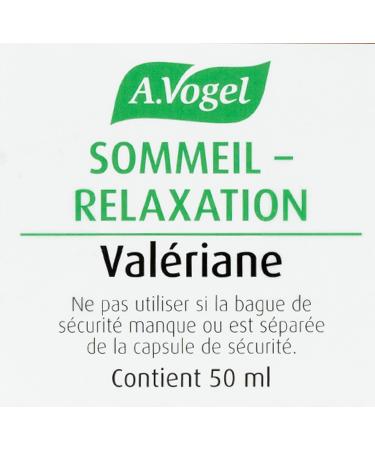 A.VOGEL Dietary supplement - Targeted action Insomnia & Restorative Sleep Relaxing and Melatonin Free - Fresh plant extract valerian Valerian drops - Organic plant active ingredients - 50 ml - Buy Online on GoSupps.com