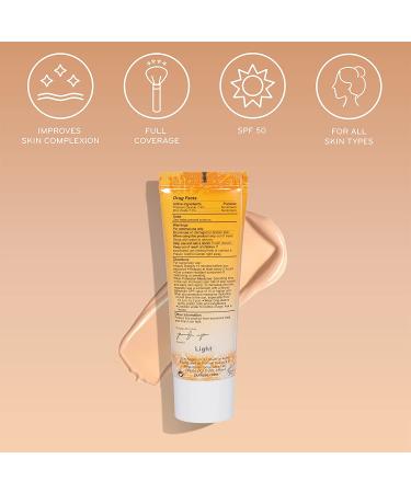 Youth Glow Vitamin C CC Cream SPF 50 - Lightweight Radiance & Sun Protection - Buy Online on GoSupps.com