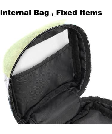 Portable Women's Menstrual Cup & Tampon Storage Bags - Albatros-Vogel Landscape Pattern | Ideal for Teenage Girls - Buy Online on GoSupps.com