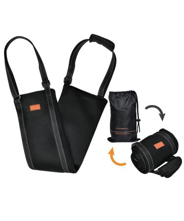 Breathable dogs carrying aid adjustable dogs walking aid dog spinal cord infarthros arthrosis back lift support dishes rehabilitation dog carrier strap for small medium -sized large old dog style 2: m