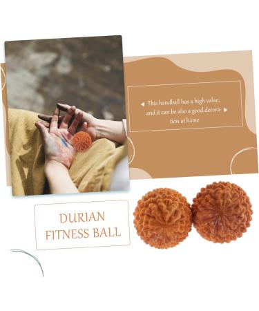 Clispeed 2ST Wooden Massage Globe | Yoga & Meditation Massage Tool | Hand Massager & Durian Gym Accessory - Buy Online on GoSupps.com