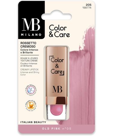 MB Milano - Lipstick - Color & Care - OLD PINK - Intense color - Hydration - Buy Online on GoSupps.com